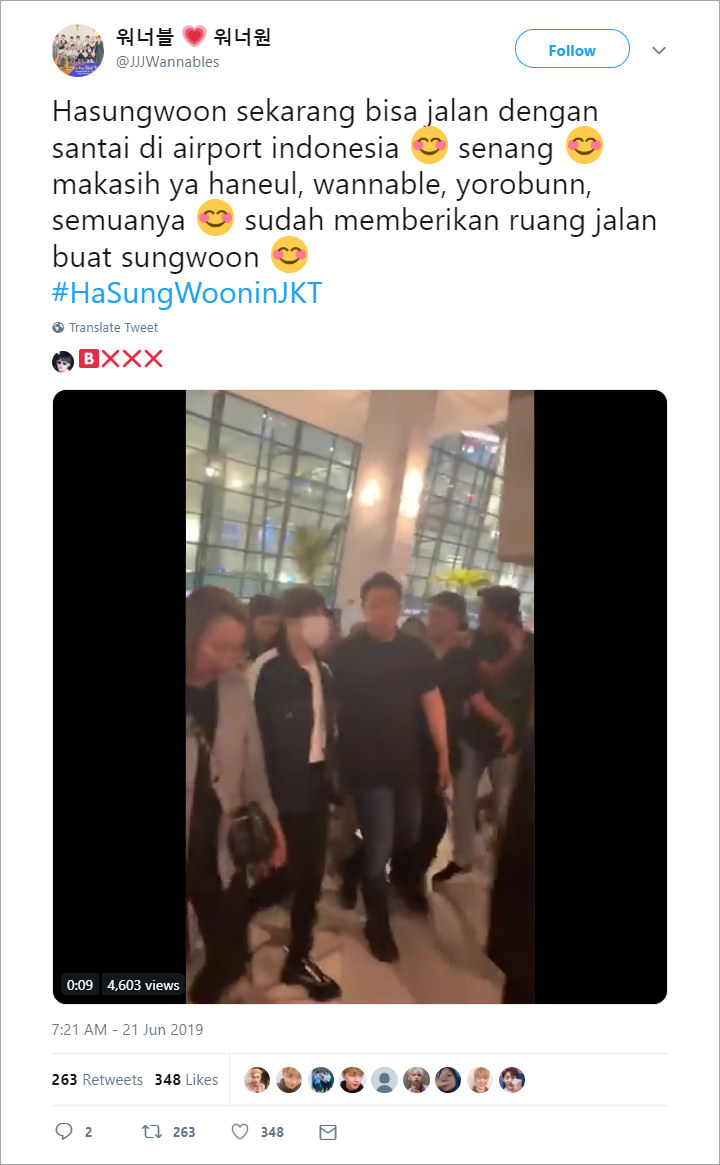Ha Sungwoon Tiba Di Jakarta Dengan Tenang Dan Nyaman, Sikap \'Dewasa\' Fans Banjir Pujian
