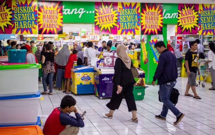 Gerai Supermarket Giant Tutup Bulan Depan Hingga Obral Diskon Besar-Besaran, Ini Penyebabnya 