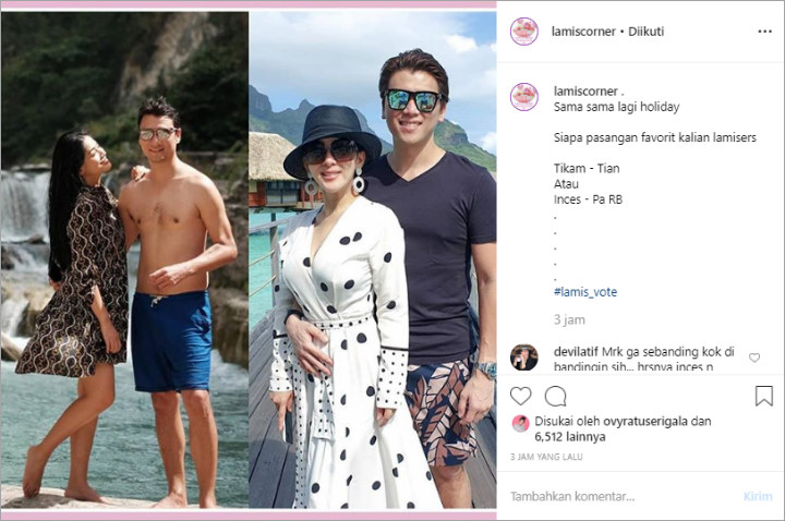Foto Liburan Titi Kamal dan Syahrini di Alam Dibandingkan, Istri Reino Kalah Suara Lantaran Ini