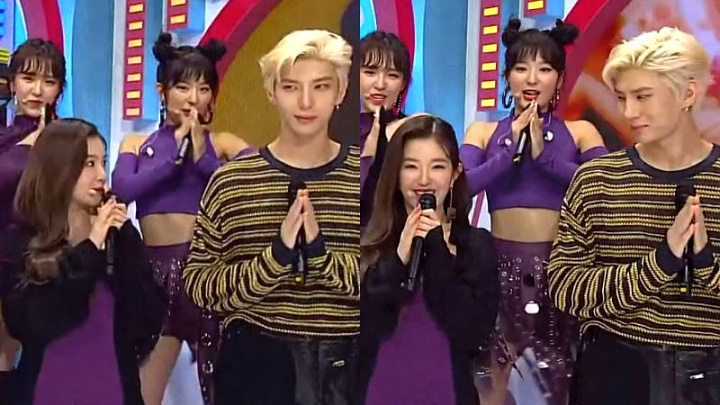 Lucunya Irene Red Velvet Cekikikan Gara-Gara Tingkah Imut Leo VIXX