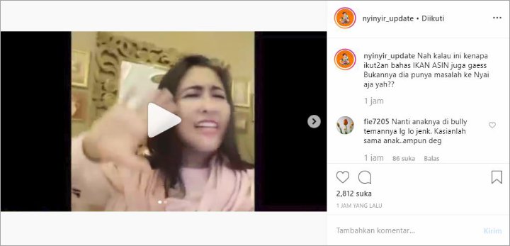 Tessa Mariska Disebut Pansos Usai Ikut-Ikutan Bahas ‘Ikan Asin’