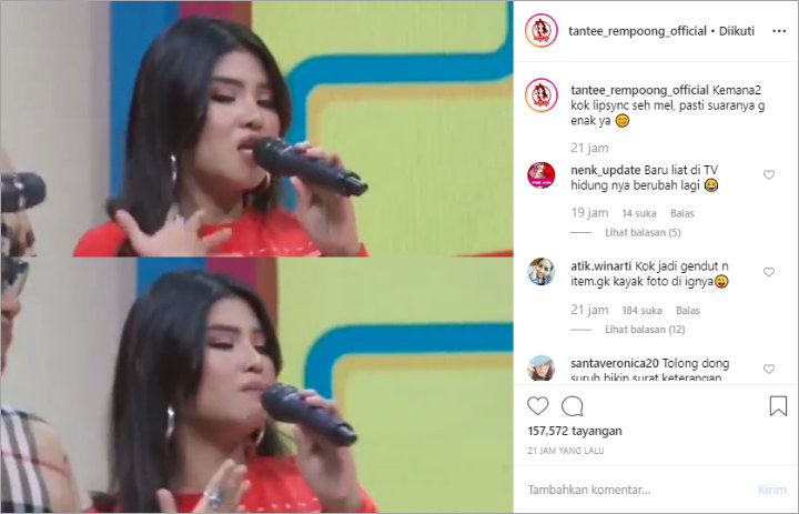Tampil Di TV, Netter Bandingkan Wajah Meldi Dengan Akun IG Berbeda
