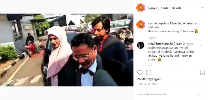 Dampingi Fairuz A. Rafiq Buat Laporan, Hotman Paris Masih Irit Bicara