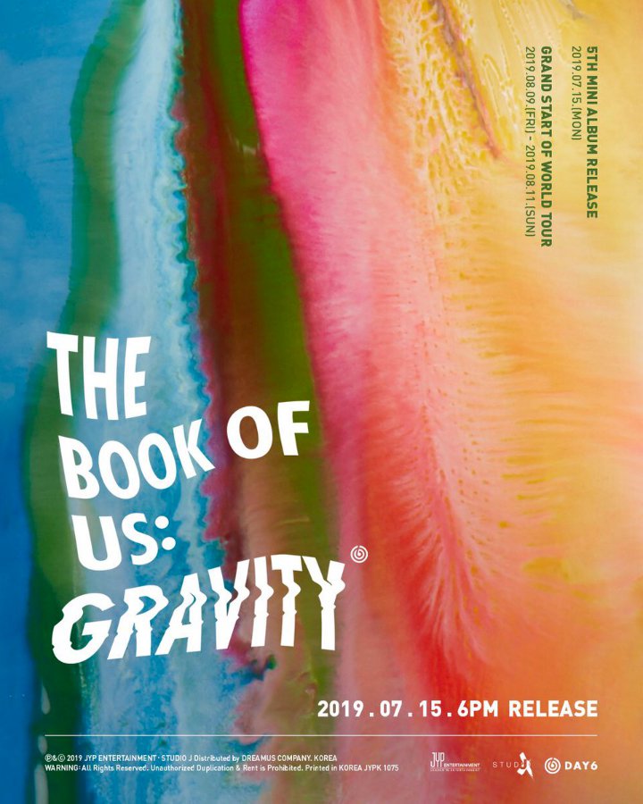 DAY6 Umumakan Comeback \'The Book Of Us: Gravity\' Dan Bakal Gelar Tur Konser Dunia