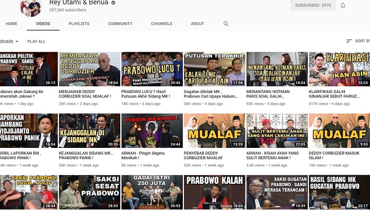 Rey Utami Hapus Vlog Ikan Asin