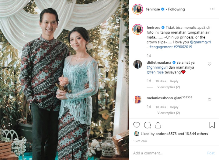 Feni Rose Segera Jadi Nenek, Paras Geulis Sang Putri Di Pertunangan Bikin Terpukau