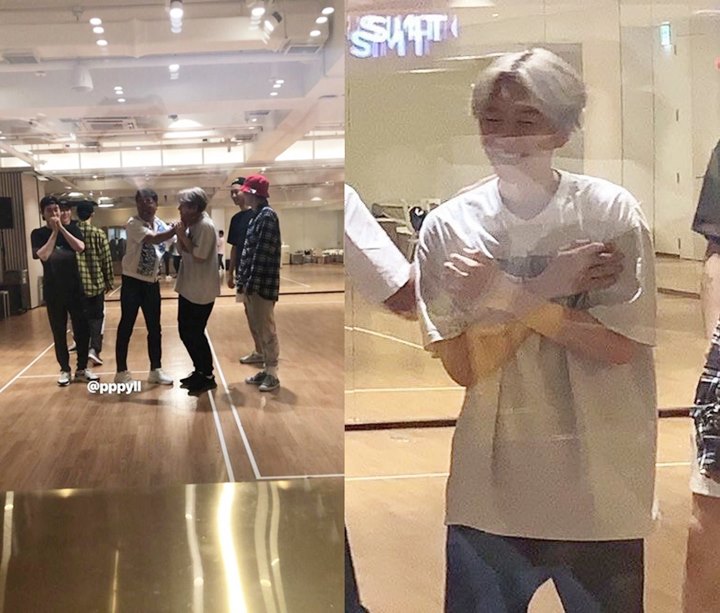 Kumpul Bareng EXO, Lucunya Lee Soo Man Cekik Baekhyun Gara-Gara Digoda
