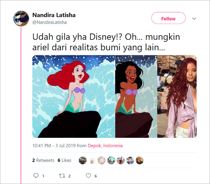 Disney Dikritik Habis-Habisan Gara-Gara Pilih Halle Bailey Jadi Ariel di \'The Little Mermaid\'
