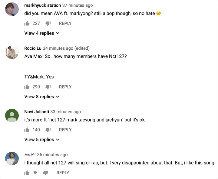 Lagu Kolaborasi NCT 127 Bareng Ava Max \'So Am I\' Rilis, Fans Malah Kecewa Gara-gara Ini