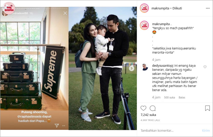 Putra Sandra Dewi Dapat Hadiah Mewah, Netter Diduga Sindir Barbie Kumalasari Soal Orang kaya