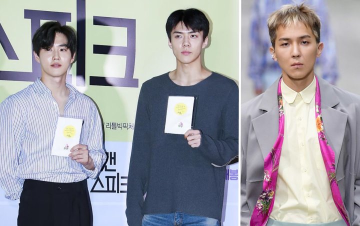 Interaksi Manis Suho dan Sehun EXO dengan Mino WINNER Bikin Fans Bahagia