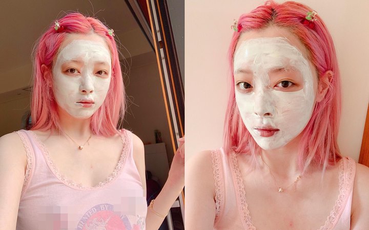 Sulli Makin Berani Cuma Pakai Singlet Tipis Tanpa Bra Picu Perdebatan Netizen