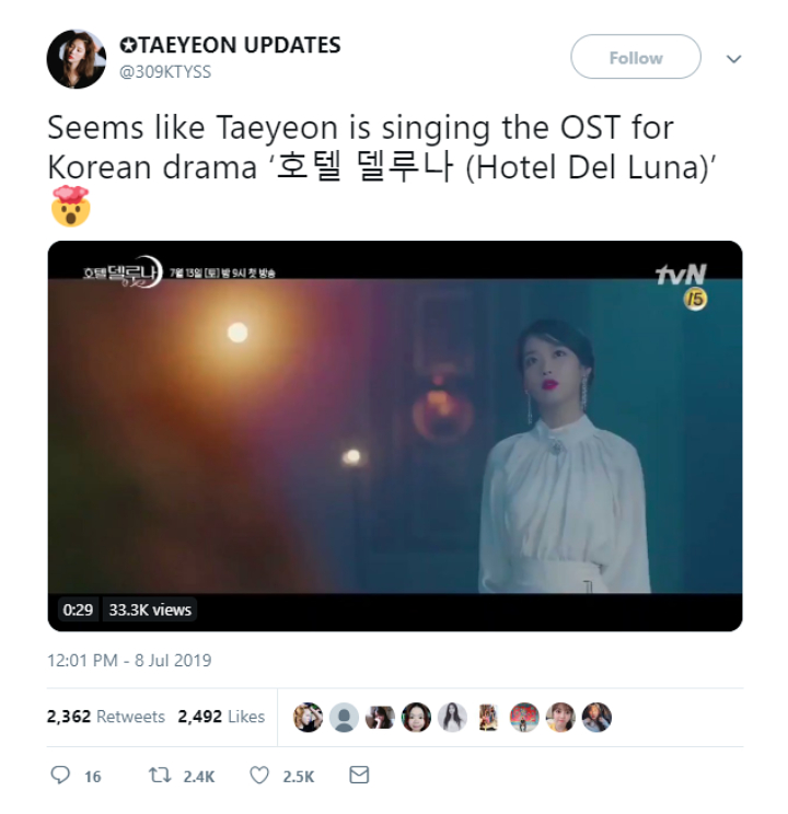 Teaser Preview \'Hotel Del luna\' Rilis, Tae Yeon Bakal Nyanyikan OST Drama IU?