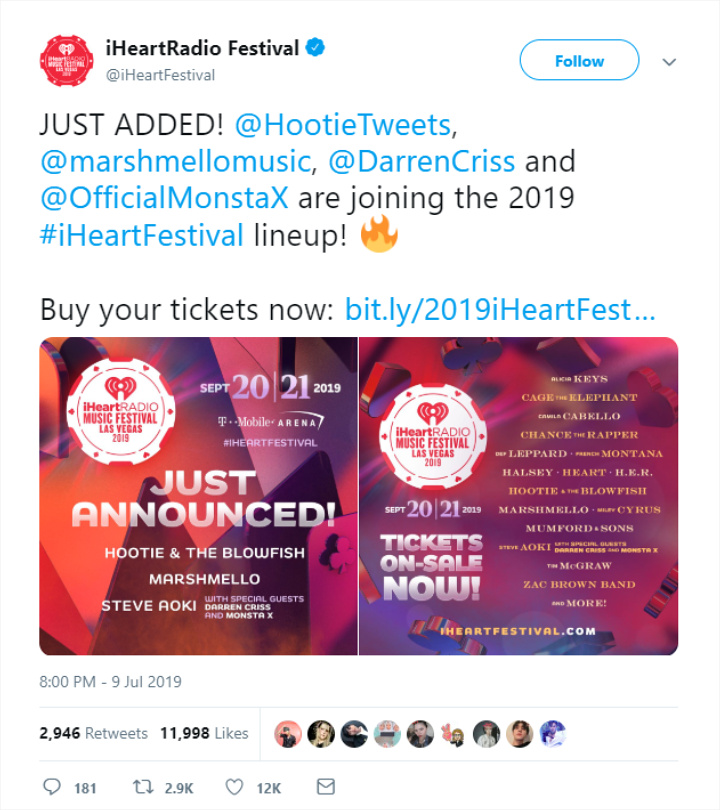 Monsta X Dikonfirmasi Bakal Tampil Di iHeart Music Festival 2019 Bareng Halsey Dll