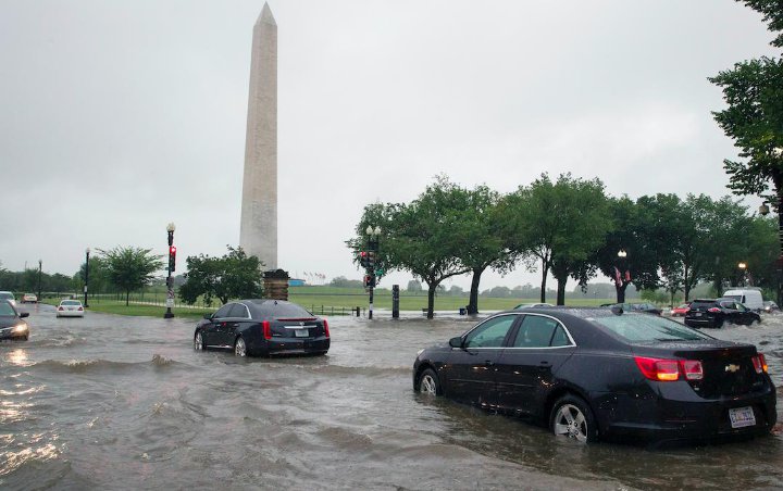 Fenomena Hujan Badai Buat Banjir Bandang di Ibu Kota AS, Gedung Putih Sampai Ikut Tergenang