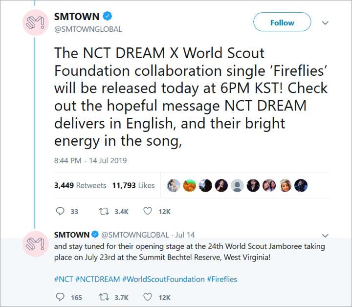 NCT Dream Bakal Tampil Di Jambore Pramuka Dunia Ke-24 Untuk Bawakan Lagu \'Fireflies\'