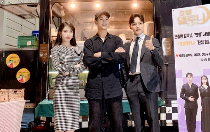 Kim Soo Hyun Dukung IU dan Yeo Jin Goo, Datang dan Bawa Ini ke Lokasi Syuting 'Hotel del Luna'