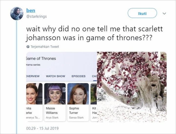 Scarlett Johansson Jadi Bahan Meme Usai Sombongkan Kemampuan Akting
