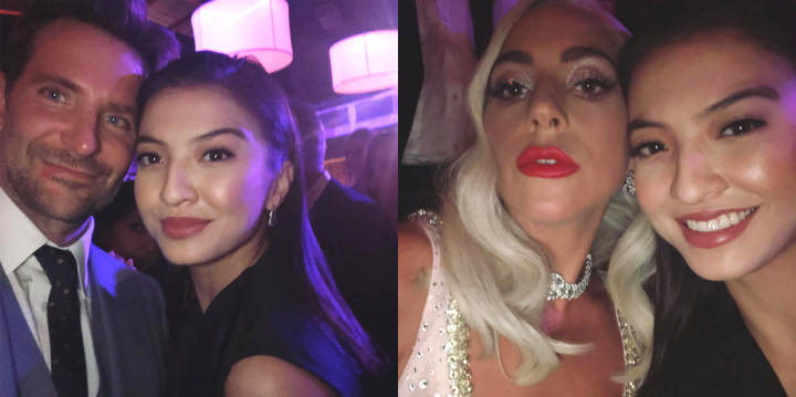 Selfie Bareng Bradley Cooper-Lady GaGa di Premiere 'A Star Is Born'