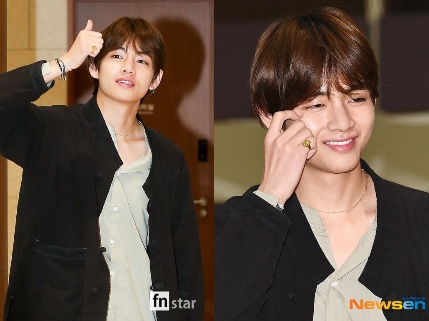 Ternyata Ini yang Bikin V BTS Sadar Dirinya Terlalu Tampan 2