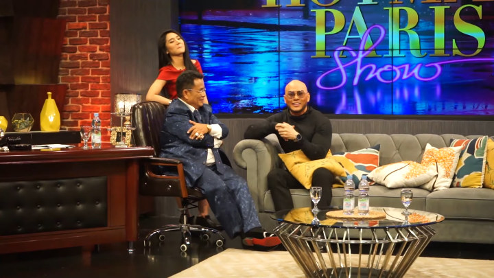 Deddy Corbuzier di Acara Hotman Paris