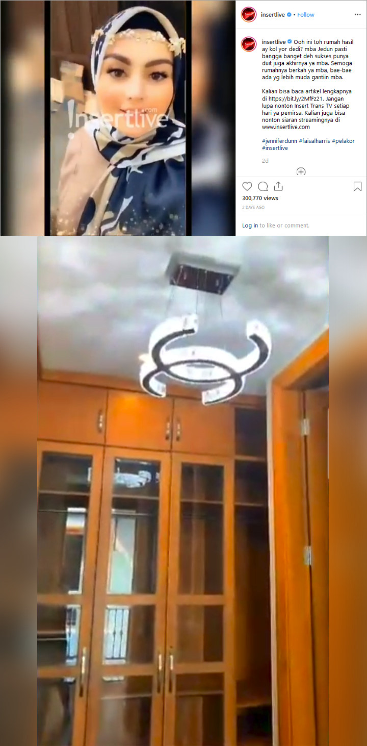 Jennifer Dunn Pamer Rumah Mewah