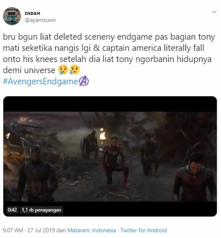 Deleted Scene Kematian Tony Stark \'Avengers: Endgame\' Akhirnya Beredar, Dijamin Bikin Mewek