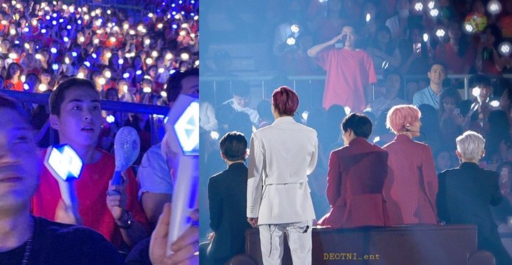 Xiumin Hadiri Konser EXO Meski Sedang Wajib Militer