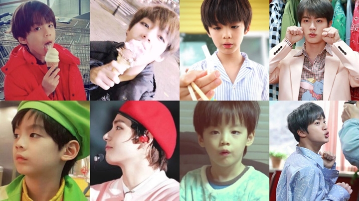 Anak Laki-Laki Aktor Ryu Jin Kejutkan Netizen Karena Mirip V dan Jin BTS 2