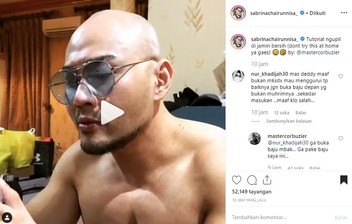 Komentar Netizen dan Tanggapan Deddy