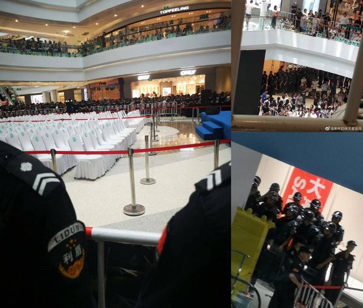 Dilindungi 500 Petugas Keamanan, Sehun dan Chanyeol EXO Dikira Presiden Korsel di Tiongkok