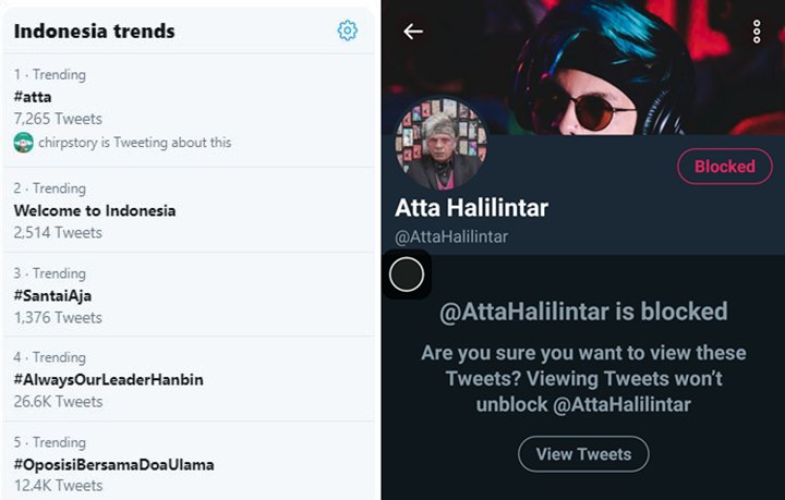 Atta Halilintar Trending