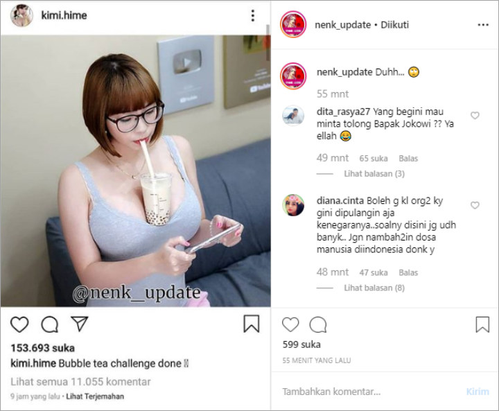 Kimi Hime Bubble Tea Challenge
