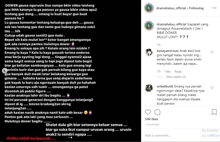 Meldi Ngamuk-ngamuk di Instagram Story Malah Dihujat Netter, Sebut \'Dower\' Diduga Nikita MIrzani?