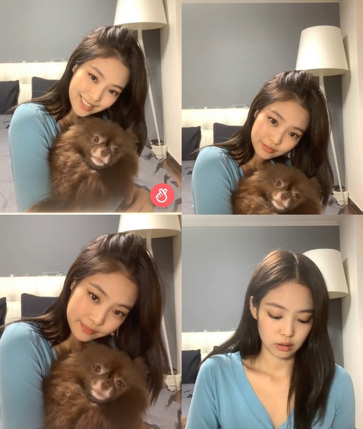 Jennie Cantik Bersinar di V Live Terbaru