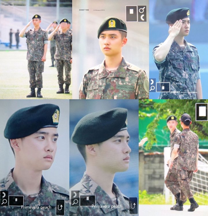 D.O. EXO Selesai Pelatihan Dasar Militer dan Ditugaskan Sebagai Tentara Aktif di Posisi Ini
