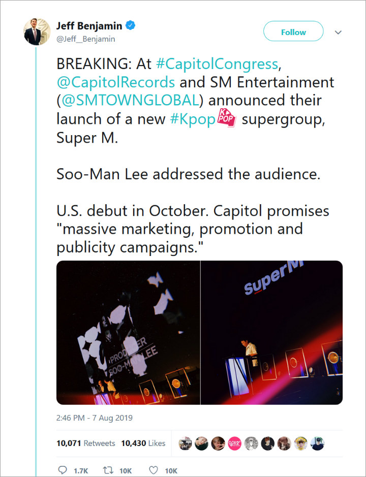 SM Ent Debutkan Boy Grup \'The Avengers Of K-Pop\' Bernama Super M, Langsung Jadi Trending Sedunia