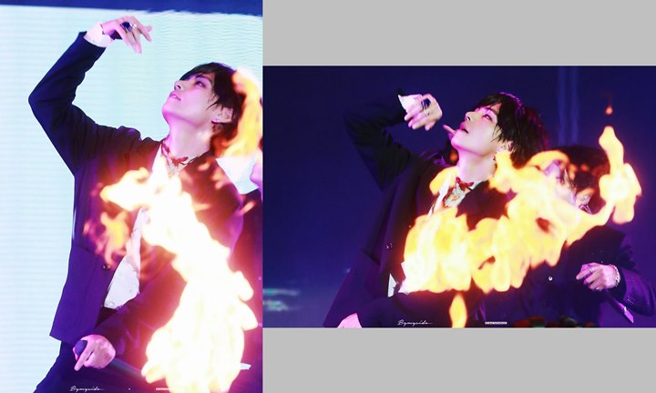Foto ini Bikin V BTS Disebut \'Pengendali Api\' Saat Tampil Di \'Lotte Duty Free Family Concert\'