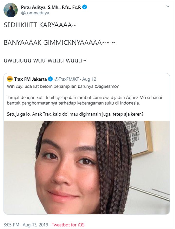 Agnes Monica Dibully