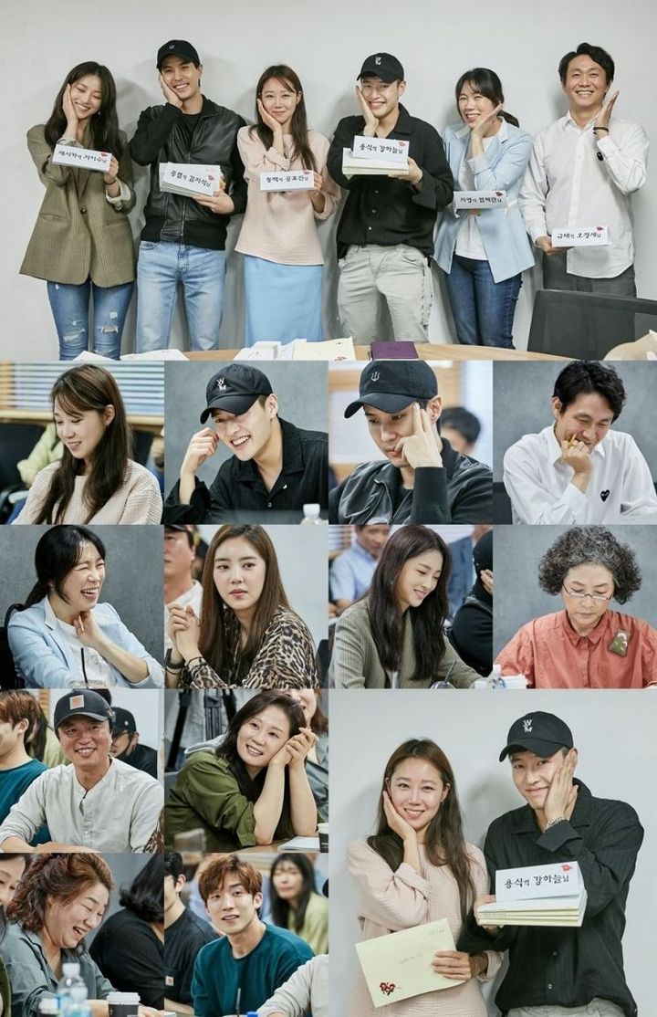 Gong Hyo Jin dan Kang Ha Neul Pose Imut Jalani Baca Naskah \'When the Camellia Blooms\'