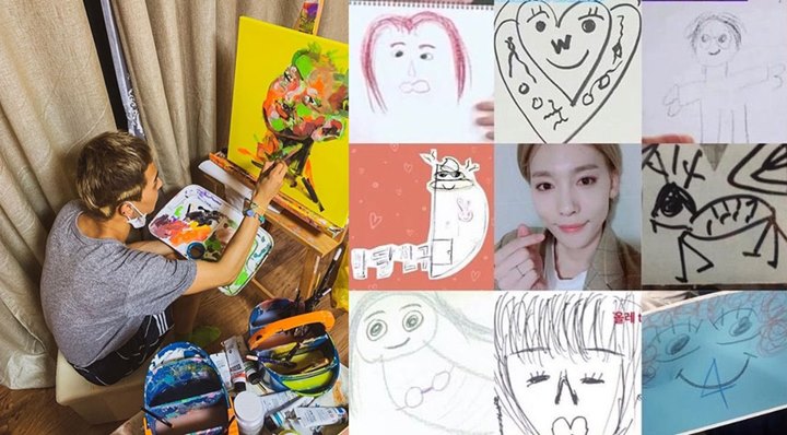 Netter Ngakak Bandingkan Kemampuan Menggambar Mino dan Jin Woo Winner
