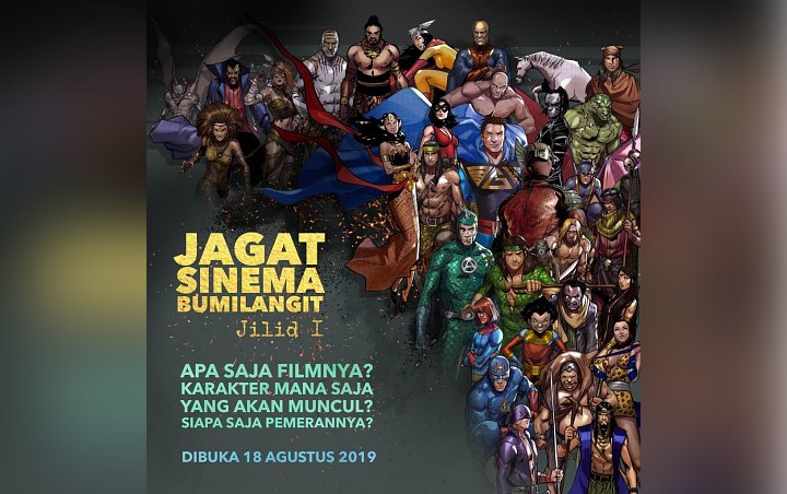 Jagat Sinema Bumilangit Umumkan 10 Superhero Indonesia Teman 'Gundala', Kenalan Yuk!