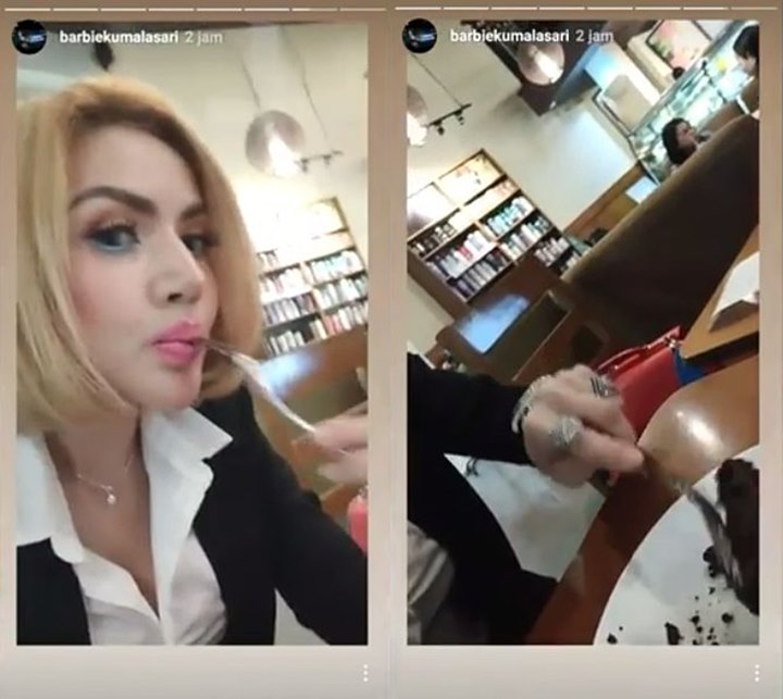 Barbie Kumalasari Pamer Cincin Berlian