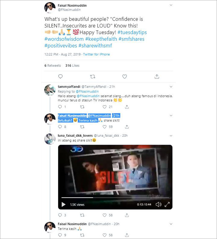 Reaksi Faisal Diramal Nikahi Luna Maya