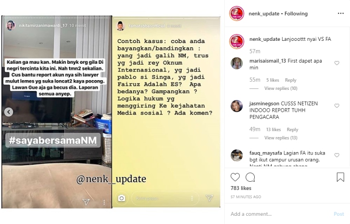 Nikita Mirzani vs Farhat Abbas