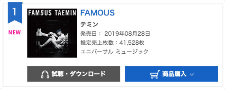 Taemin SHINee Sukses Tempati Puncak Chart Album Harian Oricon Dengan \'Famous\'