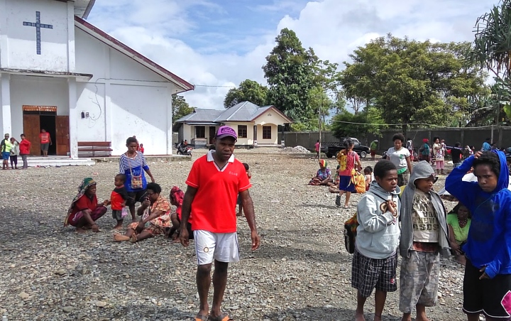 Merasa Belum Aman, Warga Gome Papua Masih Mengungsi Di Gereja