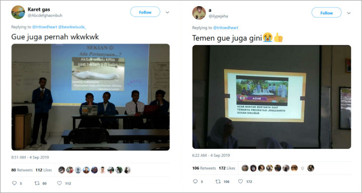Cegah Teman Bertanya, Mahasiswa Ini Tayangkan \'FTV Azab\' di Ujung Presentasi