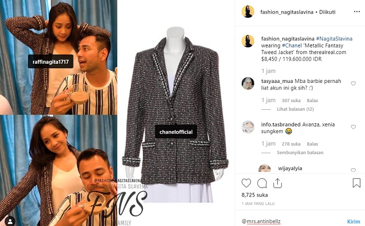 Harga Jaket Nagita Slavina