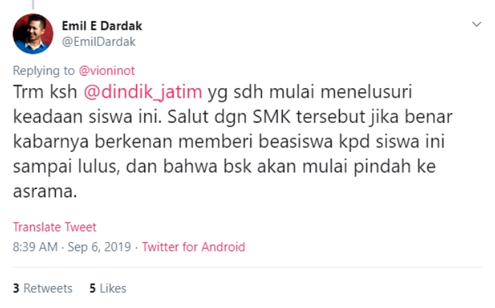 Cuitan Emil Dardak